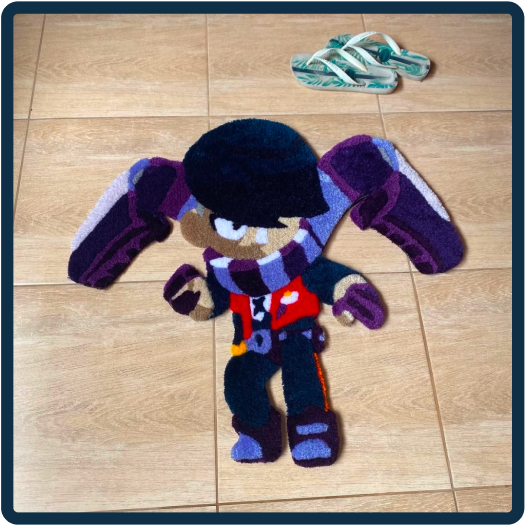 Tapete Personagem Brawl Stars
